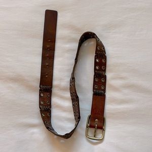Genuine Leather American Eagle Belt
